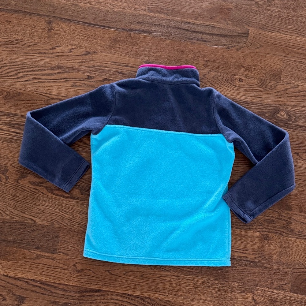 Columbia Girls Fleece ColorBlock Jacket - Picture 6 of 7